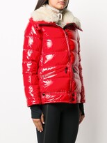 Thumbnail for your product : MONCLER GRENOBLE Arabba shearling-neck puffer jacket