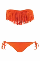 Thumbnail for your product : L-Space Swimwear Claire Tab Bikini Bottom in Orange