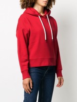 Thumbnail for your product : Moncler Logo Print Hooded Sweatshirt