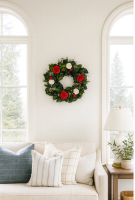 Dried Flowers and Wreaths LLC Miss Versatility 22" Wreath