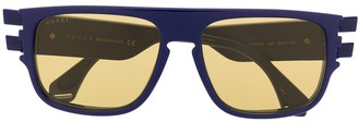 Gucci Eyewear Cat Eye Mask Sunglasses