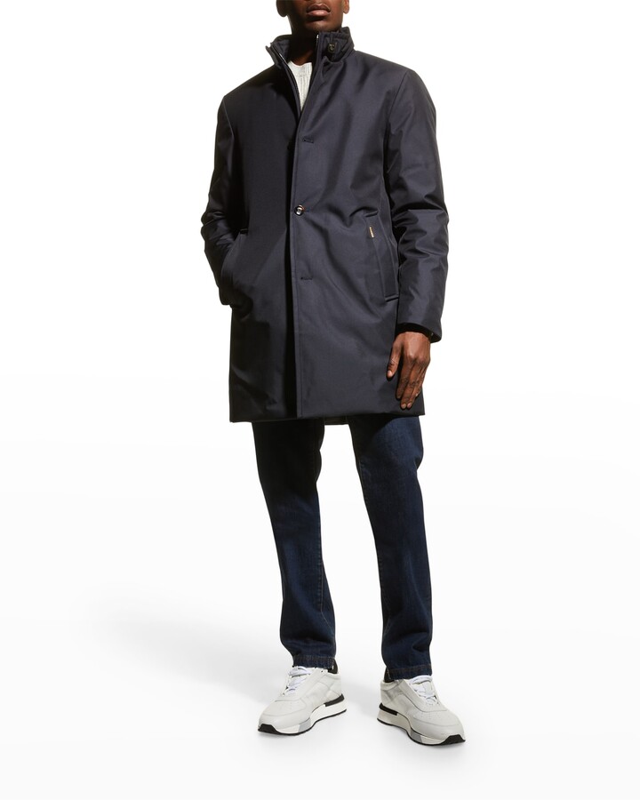 men's lightweight wool coat
