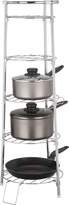 Thumbnail for your product : Argos Home 5 Tier Circular Chrome Pan Stand
