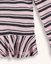 Thumbnail for your product : Splendid Little Girl Stripe Tee with Ruffle