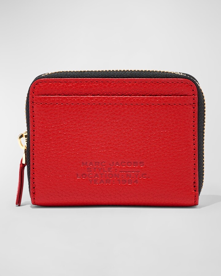 Marc Jacobs The Leather Zip Around Wallet ShopStyle