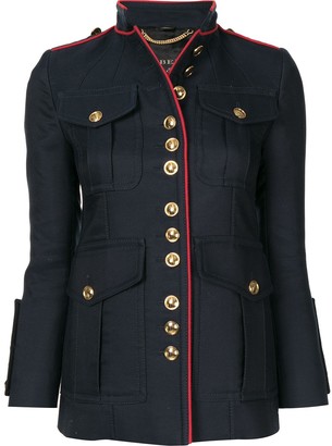 Burberry Pre-Owned Single-Breasted Military Jacket
