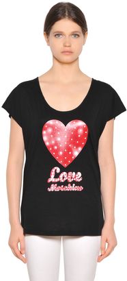 Love Moschino Cotton Modal T-Shirt