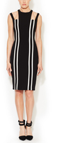 Thumbnail for your product : Jay Godfrey Rogers Colorblocked Cut-Out Sheath Dress