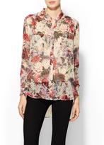 Thumbnail for your product : Haute Hippie Drapey Button Down