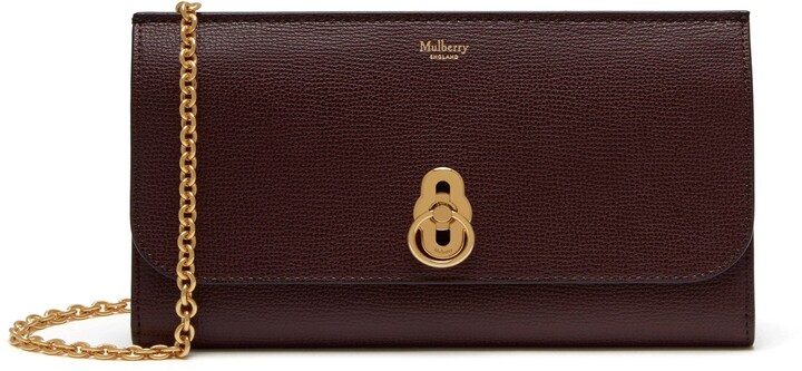 mulberry amberley cross grain leather clutch bag CEGICAP