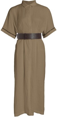Belted Shirt Dress | Shop the world's largest collection of 
