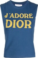 2000s pre-owned J'Adore tank 