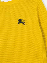 Thumbnail for your product : Burberry Kids chunky jumper