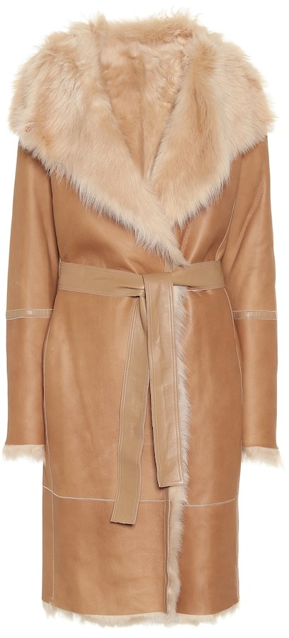joseph shearling coat
