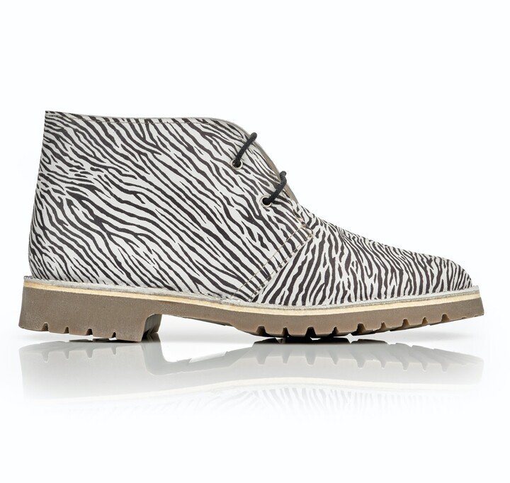 Zebra Ankle Boot | Shop the world's largest collection of fashion 