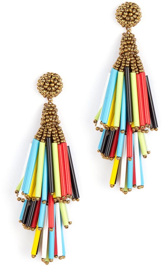 Multi Tassel Earrings | Shop the world's largest collection of fashion 