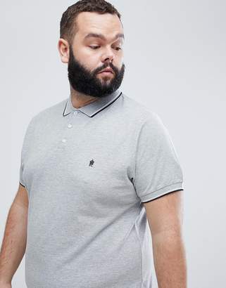 French Connection PLUS Tipped Pique Polo Shirt