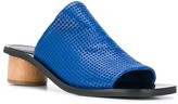 Thumbnail for your product : Christian Wijnants Aisha 45mm embossed mules