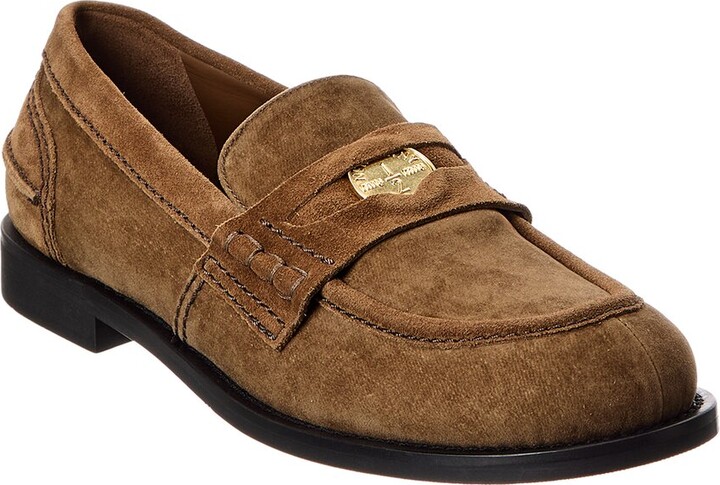 Miu Miu Suede Penny Loafer