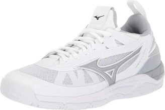 all white mizuno volleyball shoes