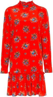 Ganni Kochhar Floral Mini-Dress