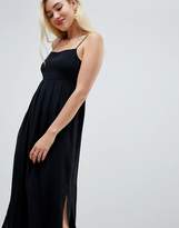 Thumbnail for your product : ASOS Design Smock Pleated Maxi Dress