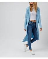 Thumbnail for your product : New Look First & I Blue Double Pocket Midi Cardigan