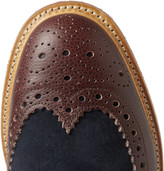 Thumbnail for your product : Mark McNairy Leather and Suede Brogues