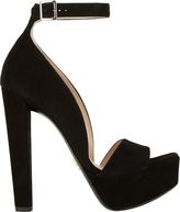 Thumbnail for your product : Prada Ankle-Strap Platform Sandals-Black