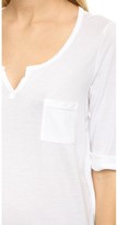 Thumbnail for your product : Splendid Maternity Fit Henley Top