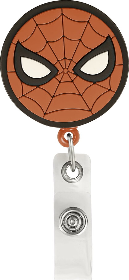 Marvel Men's Spider-Man Badge Reel, 26-inch Retractable ID Card Badge Holder with Alligator Clip