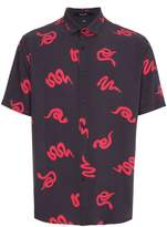 Thumbnail for your product : Ksubi Neon Snake Print Shirt