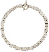 Thumbnail for your product : Dodo 18kt yellow gold and silver Granelli bracelet