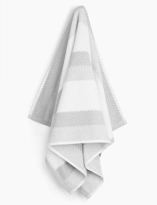 Marks and Spencer Pure Cotton Striped Textured Towel