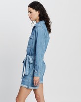 Thumbnail for your product : Outland Denim Women's Blue Playsuits - Lori Playsuit - Size One Size, S at The Iconic