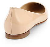 Thumbnail for your product : Manolo Blahnik BB Patent Leather Ballet Flats