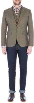 Gibson Men's Green Pick And Pick Check Jacket
