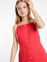 Thumbnail for your product : Nude Lucy Isla Linen Midi Dress in Tomato