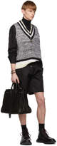Thumbnail for your product : Alexander McQueen Black Embroidered Shorts