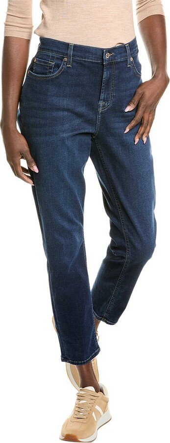 7 For All Mankind The Ankle Indigo Rinse Skinny Jean
