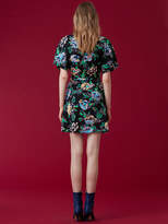 Thumbnail for your product : Diane von Furstenberg Short-Sleeve V-Neck Mini Wrap Dress