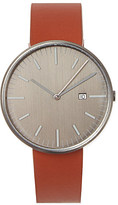 Thumbnail for your product : Uniform Wares 203 series tan leather watch