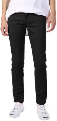 JD Apparel Men's Basic Casual Colored Skinny Fit Twill Jeans
