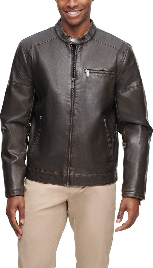 dockers lamb leather jacket