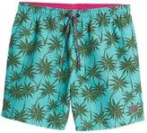 Thumbnail for your product : BOSS Piranha Palm Tree Swim Trunks