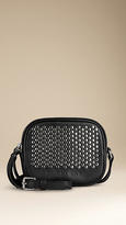Thumbnail for your product : Burberry Studded Leather Crossbody Bag