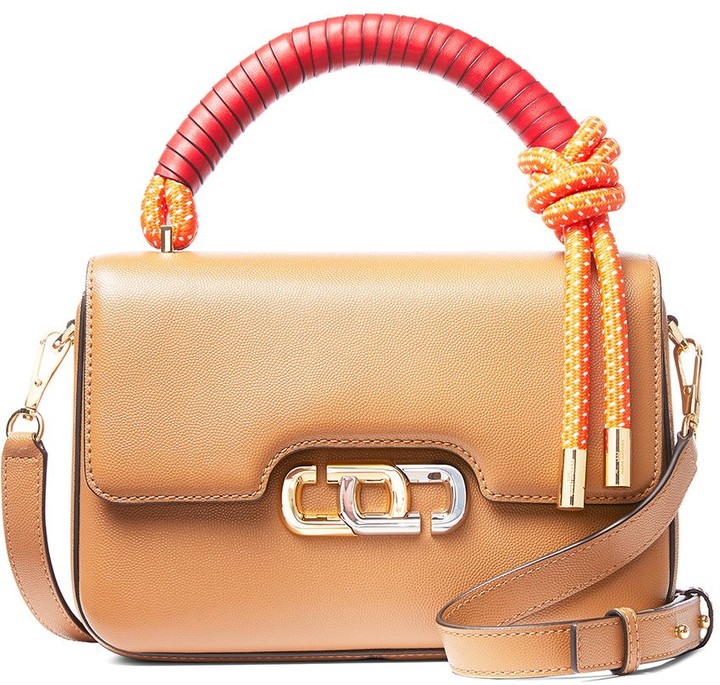 marc jacobs crossbody bolsa brown