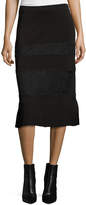 Thumbnail for your product : Rachel Zoe Rikki Paneled Lace Maxi Skirt