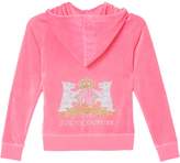Thumbnail for your product : Juicy Couture Velour Scottie Crest Robertson Jacket for Girls