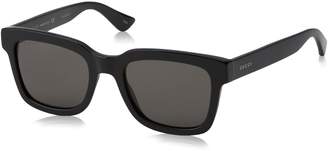Gucci Fashion Sunglasses, 52/21/145, Black / Smoke / Black